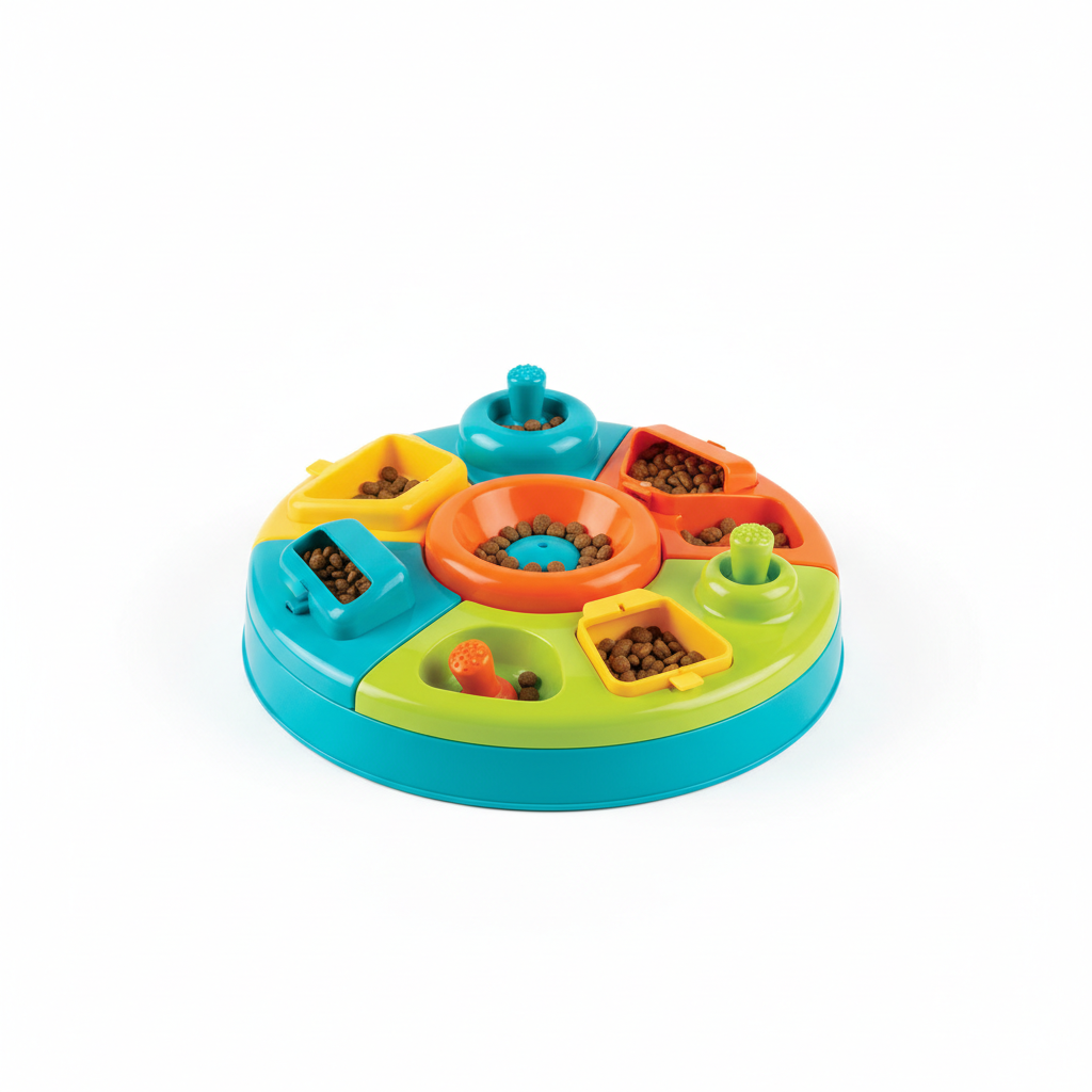 Interactive Puzzle Feeder Toy